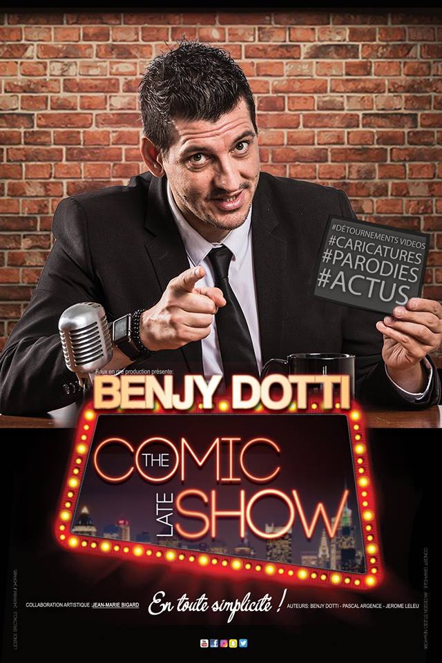 Benjy Dotti The Comic late show